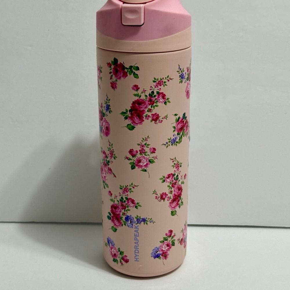 Floral hydrapeak tumbler